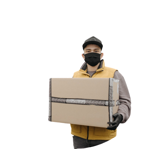 Package Being Delivered